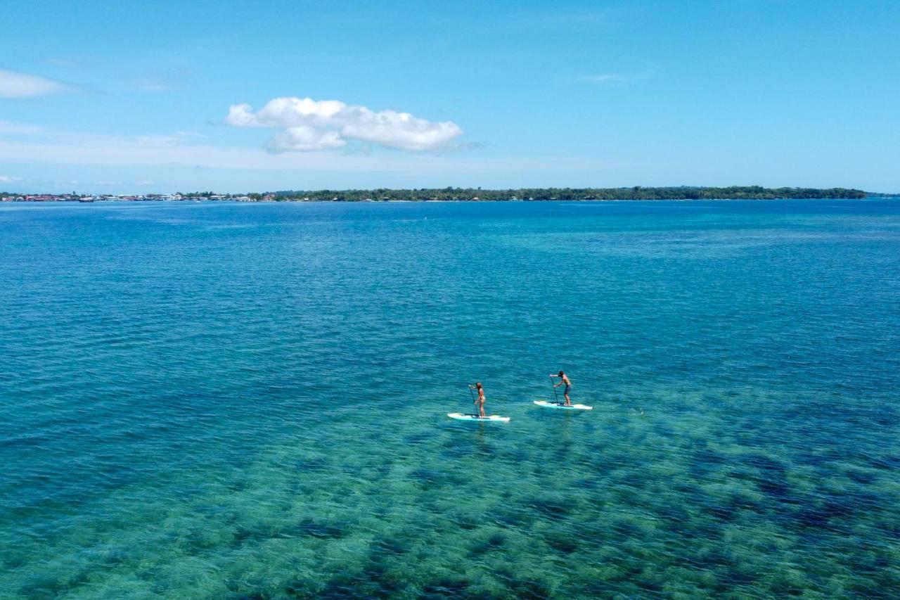 Sol Bungalows Bocas Town Bagian luar foto