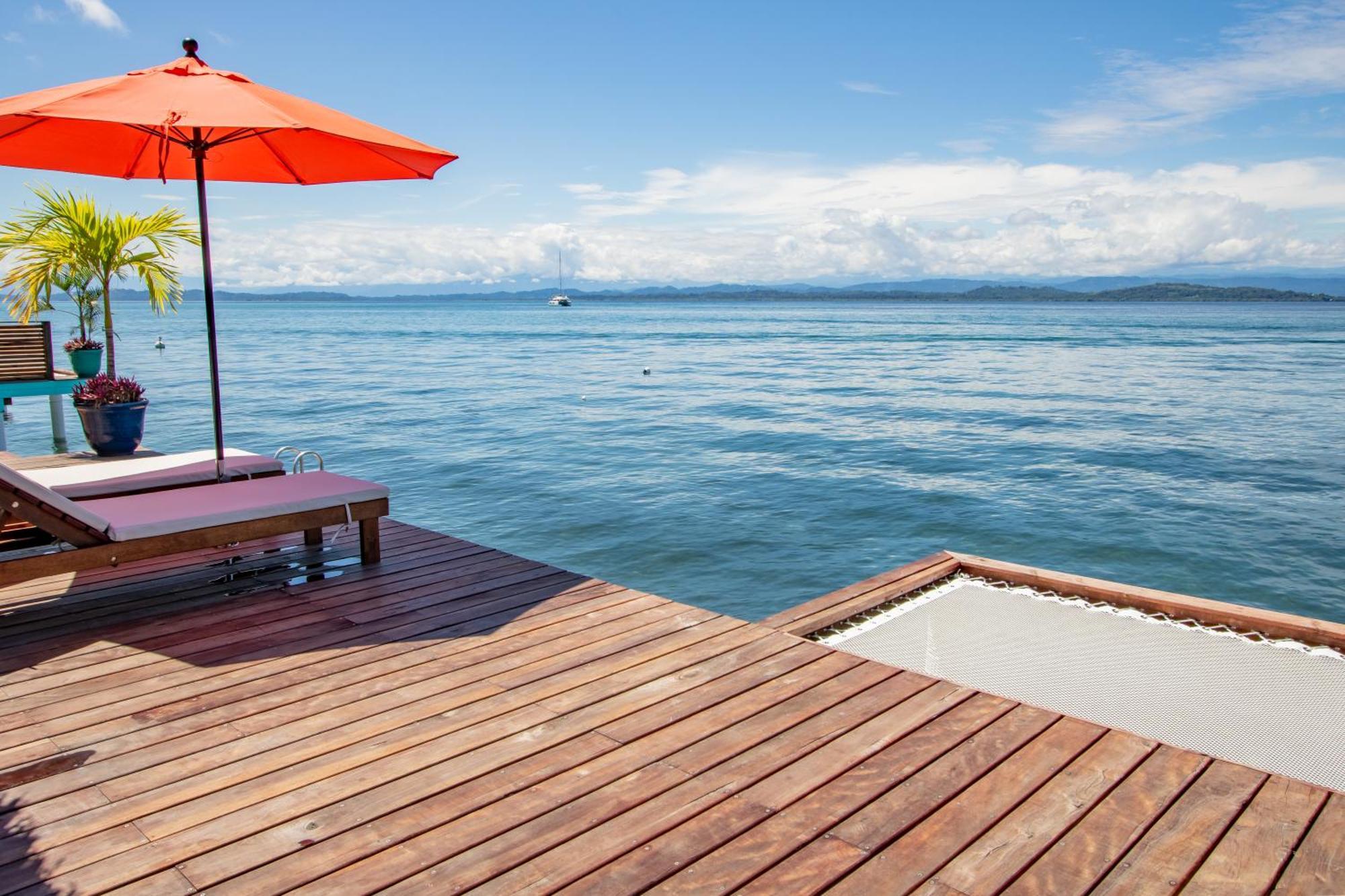 Sol Bungalows Bocas Town Bagian luar foto