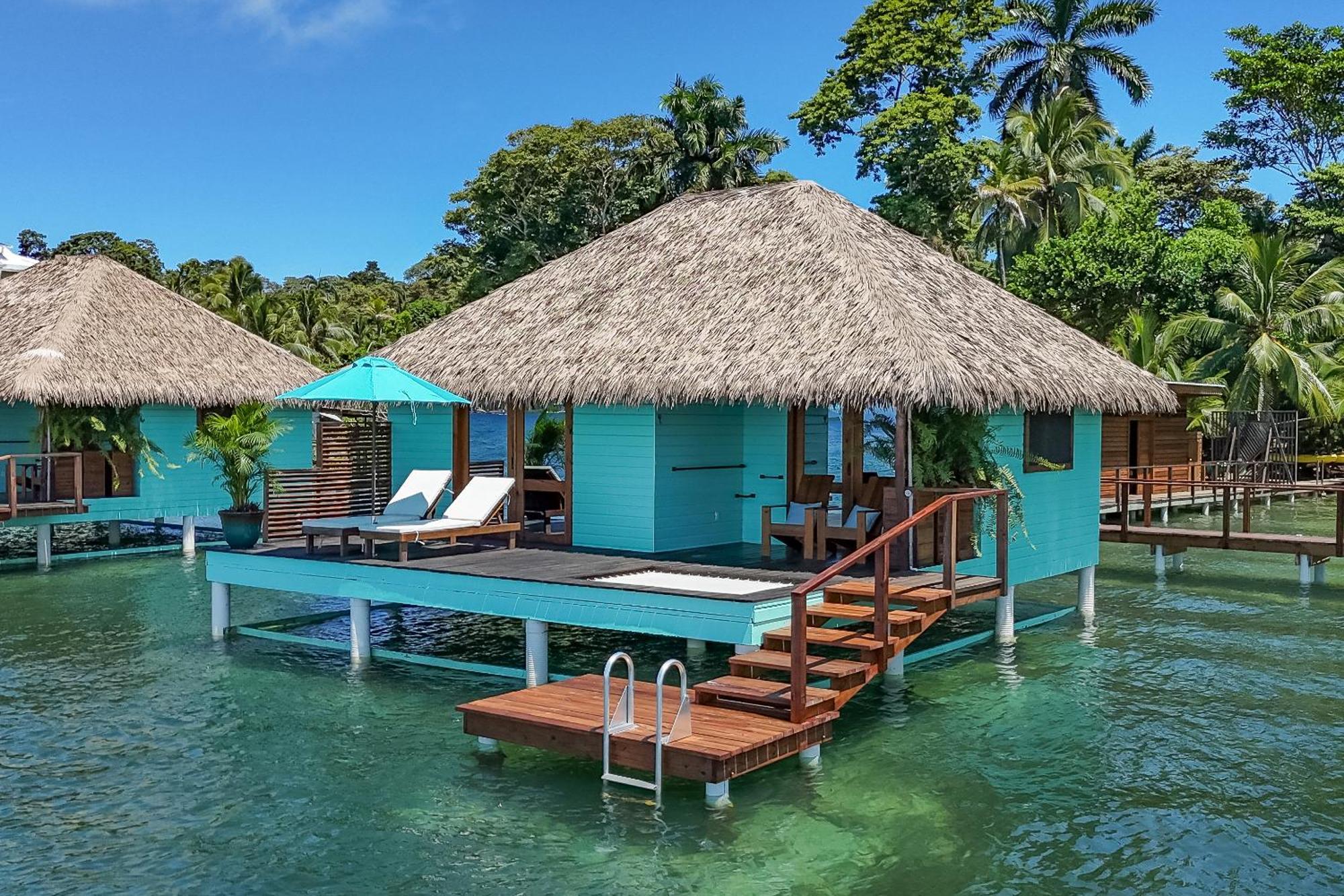 Sol Bungalows Bocas Town Bagian luar foto